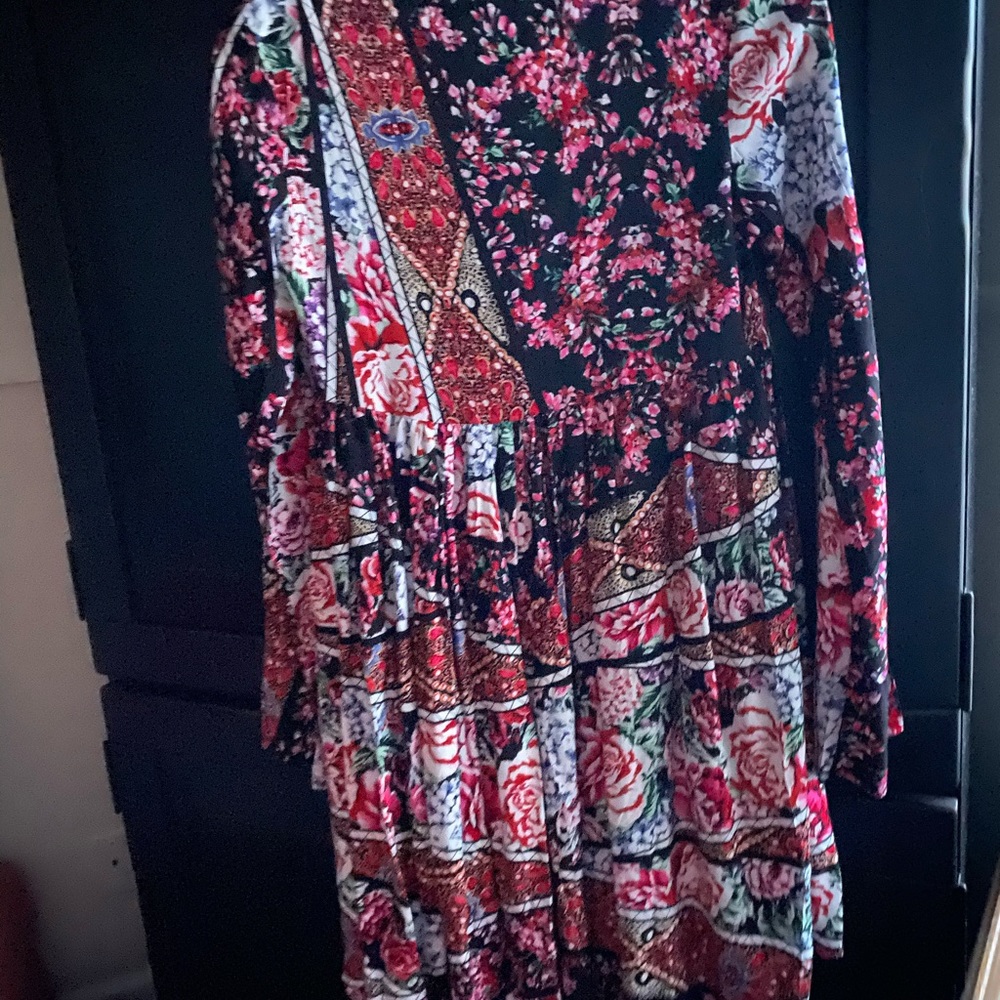💗JAASE Nicoletta | Floral Babydoll Mini Dress NWT - Picture 3 of 7